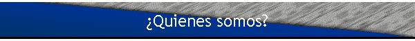 Quienes somos?